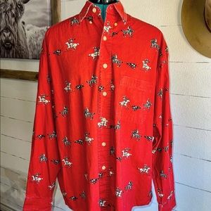 Vintage Western Button Up🤠